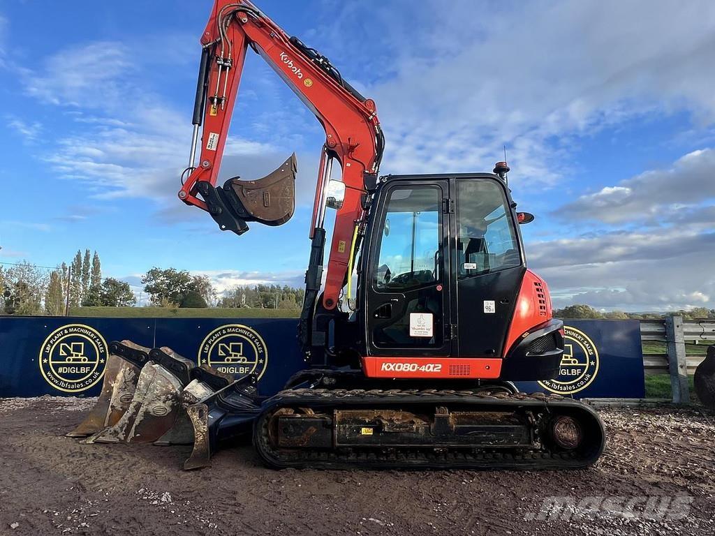 Kubota KX080-4a2 Special excavators