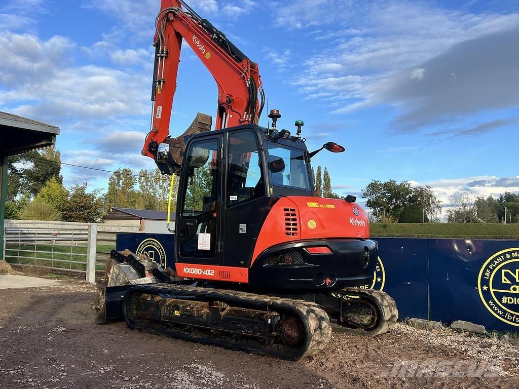 Kubota KX080-4a2 Special excavators