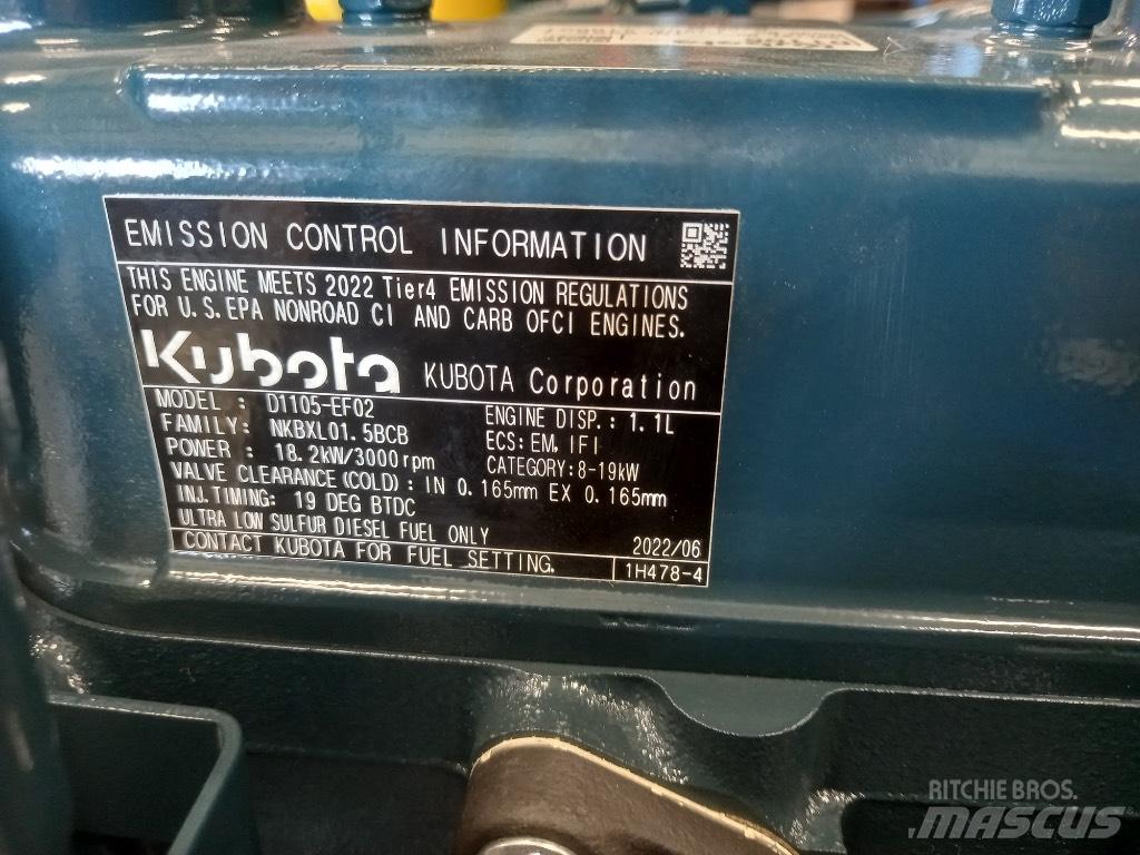 Kubota D 1105 Engines