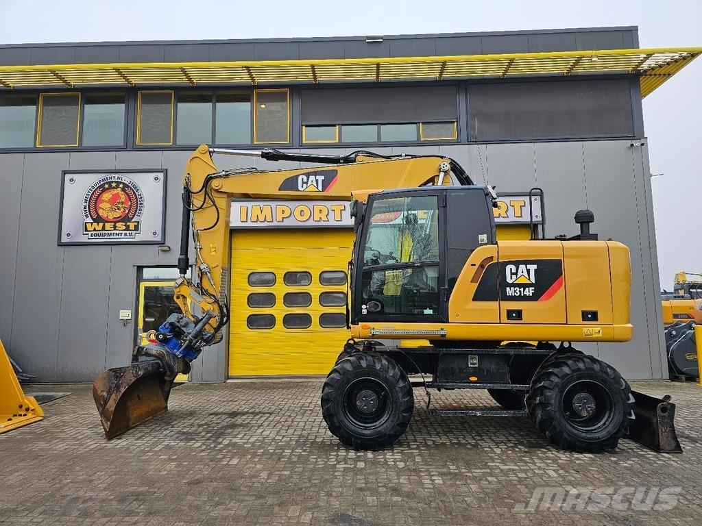 CAT M314F Wheeled excavators