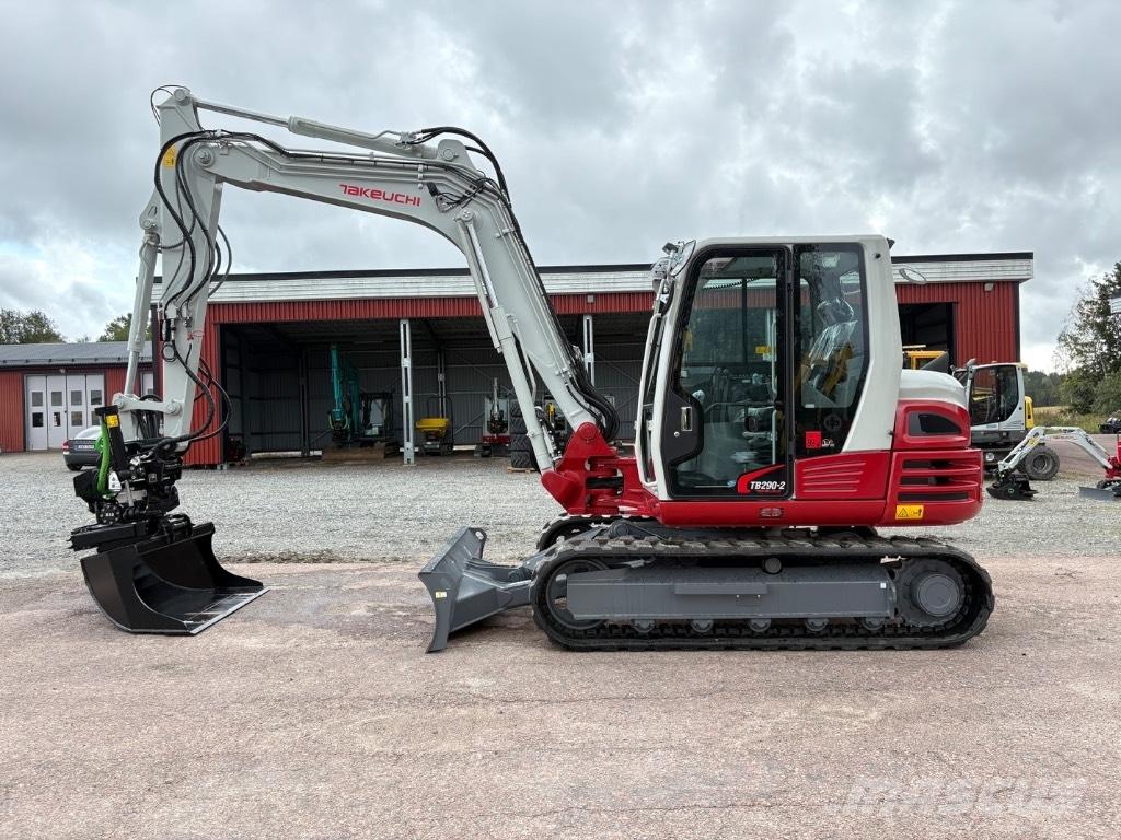 Takeuchi TB290 Midi excavators  7t - 12t