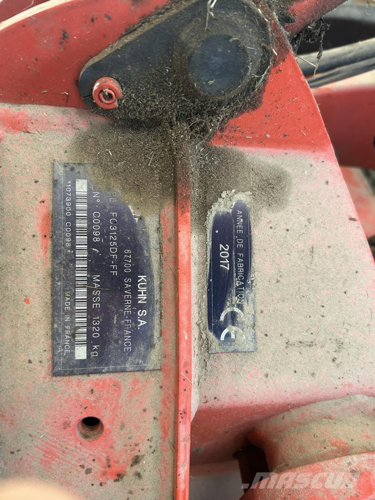 Kuhn FC3125 Mounted and trailed mowers