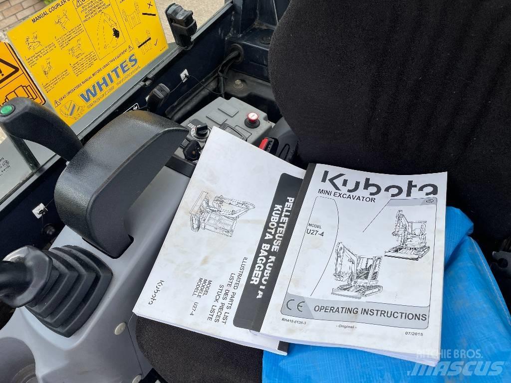 Kubota U 27-4 Mini excavators < 7t