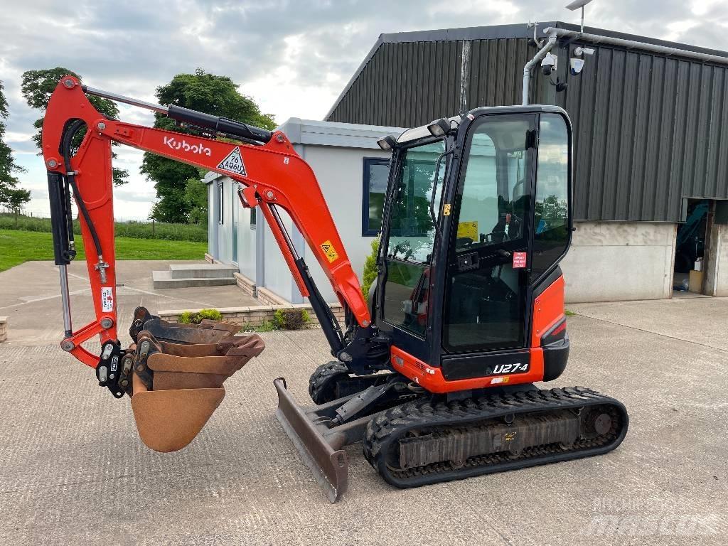 Kubota U 27-4 Mini excavators < 7t