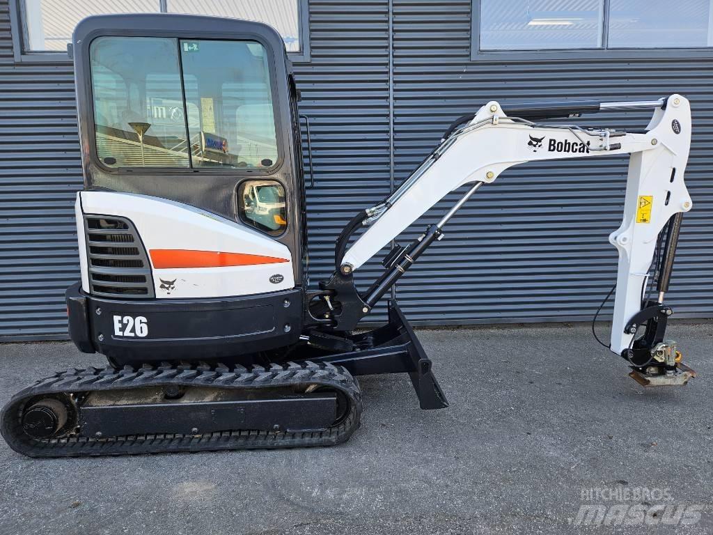 Bobcat e26 Mini excavators < 7t