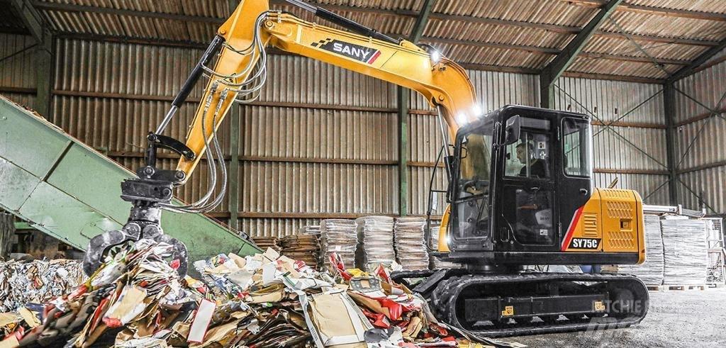 Sany SY75C Midi excavators  7t - 12t