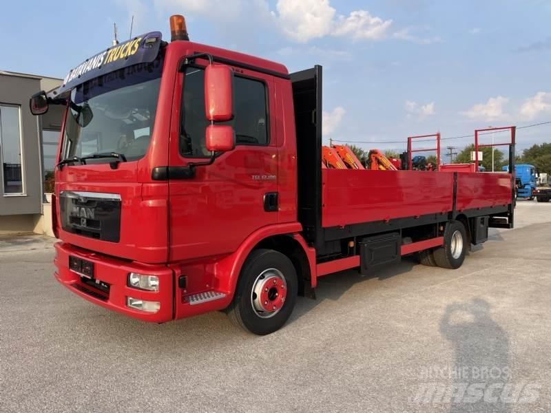 MAN TGL 12.180 ADR Flatbed/Dropside trucks