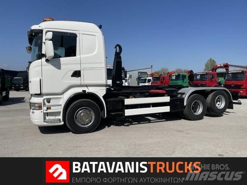 Scania R 420 EURO 5 Containerframe/Skiploader trucks