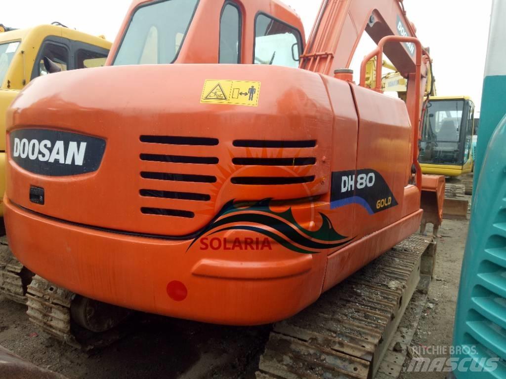 Doosan DH 80 Mini excavators < 7t