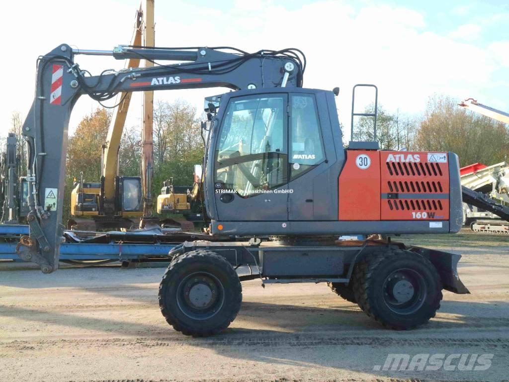 Atlas 160 W Wheeled excavators