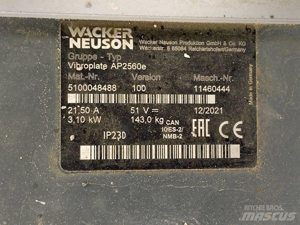 Wacker Neuson AP2560 Vibrator compactors