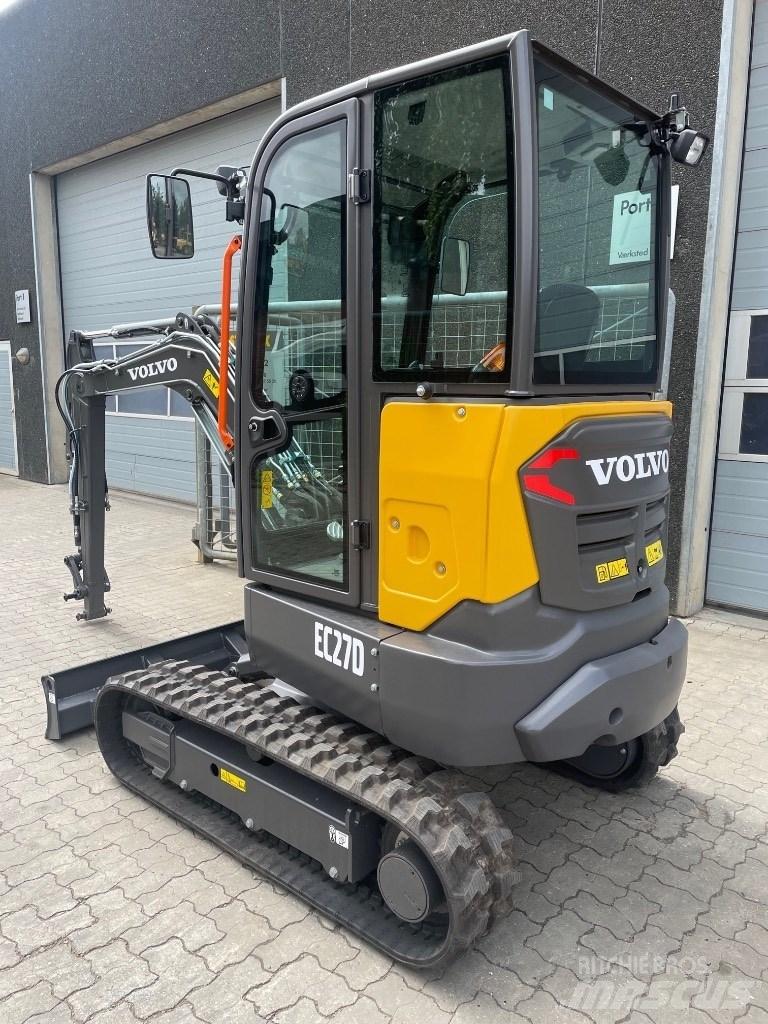 Volvo EC27D Mini excavators < 7t