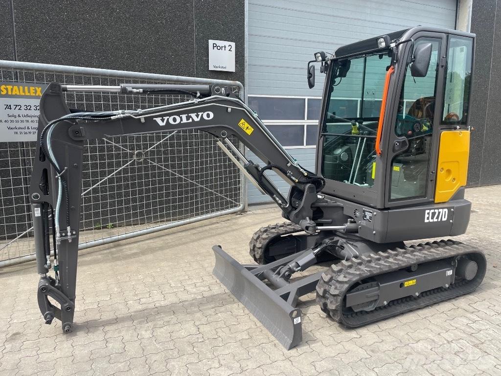 Volvo EC27D Mini excavators < 7t