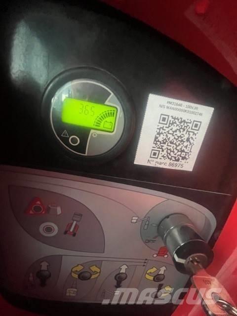 Manitou 100 VJR Vertical mast lifts