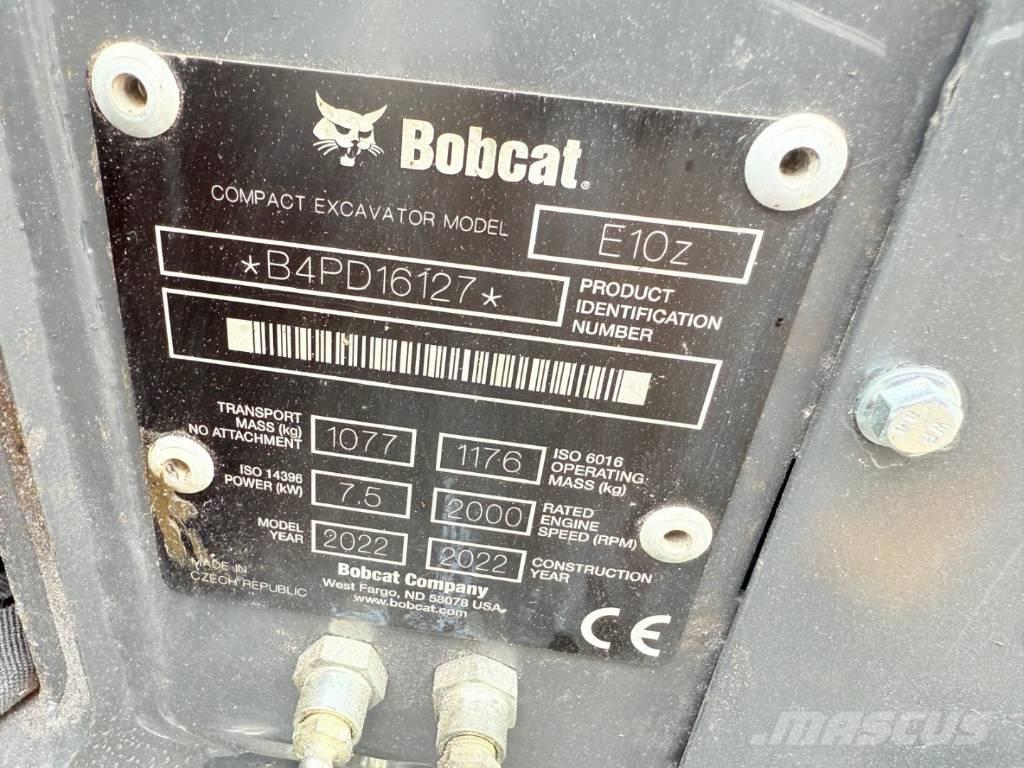 Bobcat E 10z Mini excavators < 7t