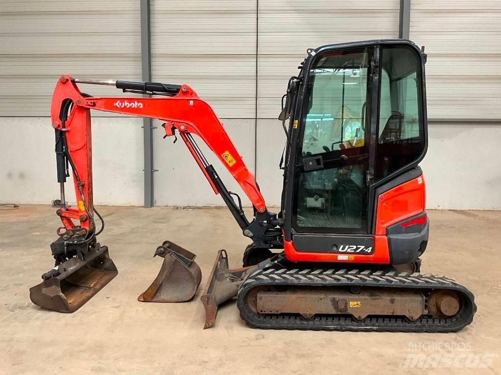 Kubota U 27-4 Mini excavators < 7t