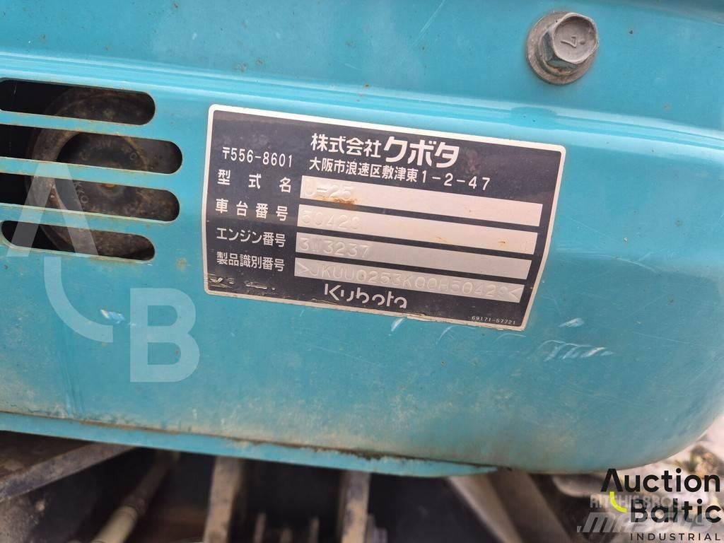 Kubota U 25 Mini excavators < 7t