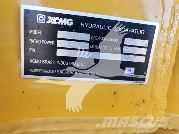 XCMG XE35U Mini excavators < 7t