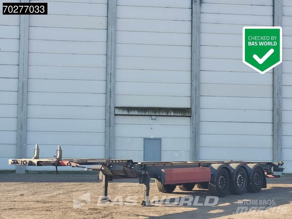 Van Hool 3 axles Containerframe/Skiploader semi-trailers