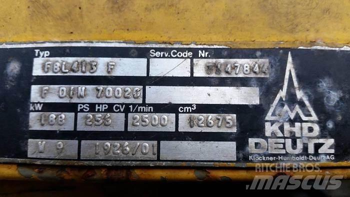  Engines F8L413 F Other components