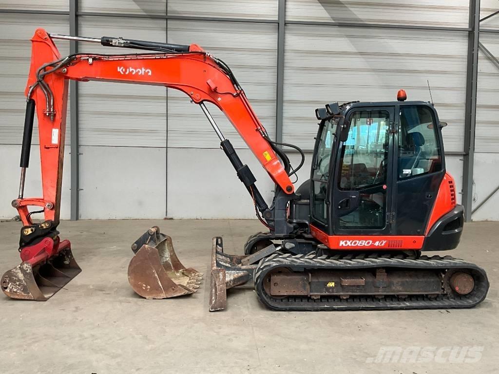 Kubota KX 080-4 A Midi excavators  7t - 12t