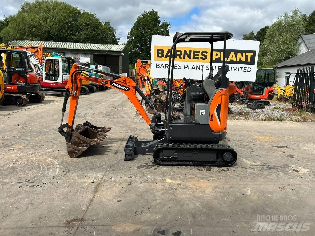 Doosan DX17Z Mini excavators < 7t