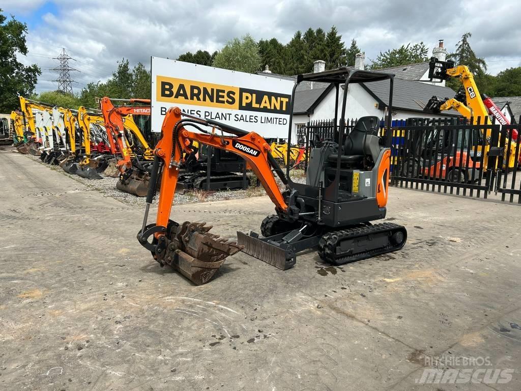 Doosan DX17Z Mini excavators < 7t