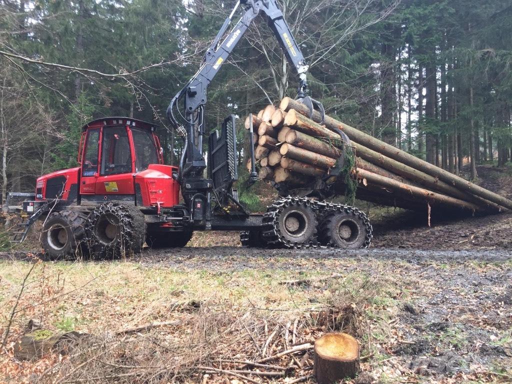 Komatsu 875 Forwarders