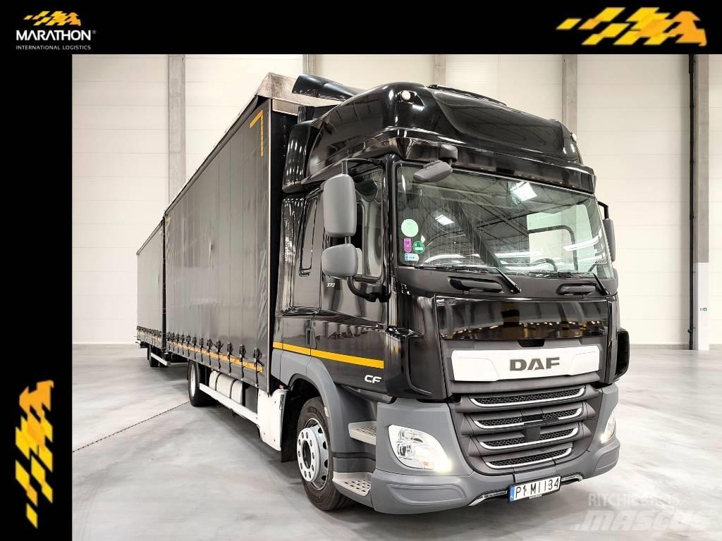 DAF CF 370 FA Tautliner/curtainside trucks