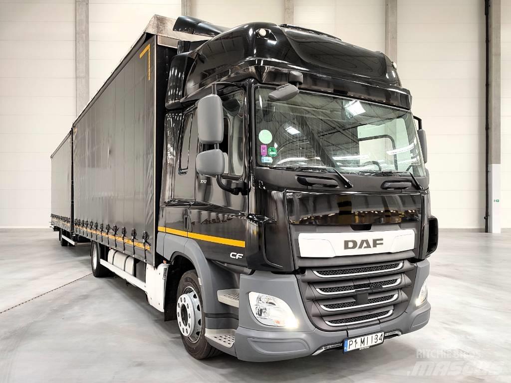 DAF CF 370 FA Tautliner/curtainside trucks