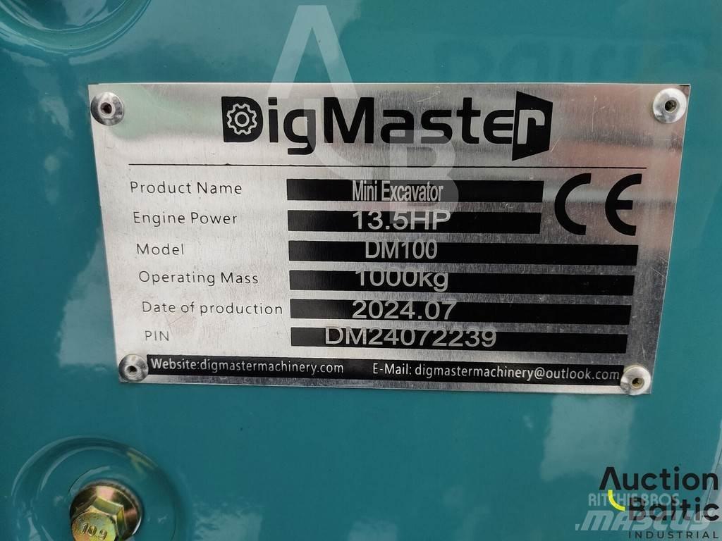 Digmaster DM100 Mini excavators < 7t