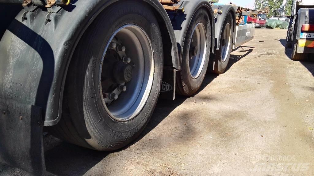 Krone SDC27 Containerframe/Skiploader trailers
