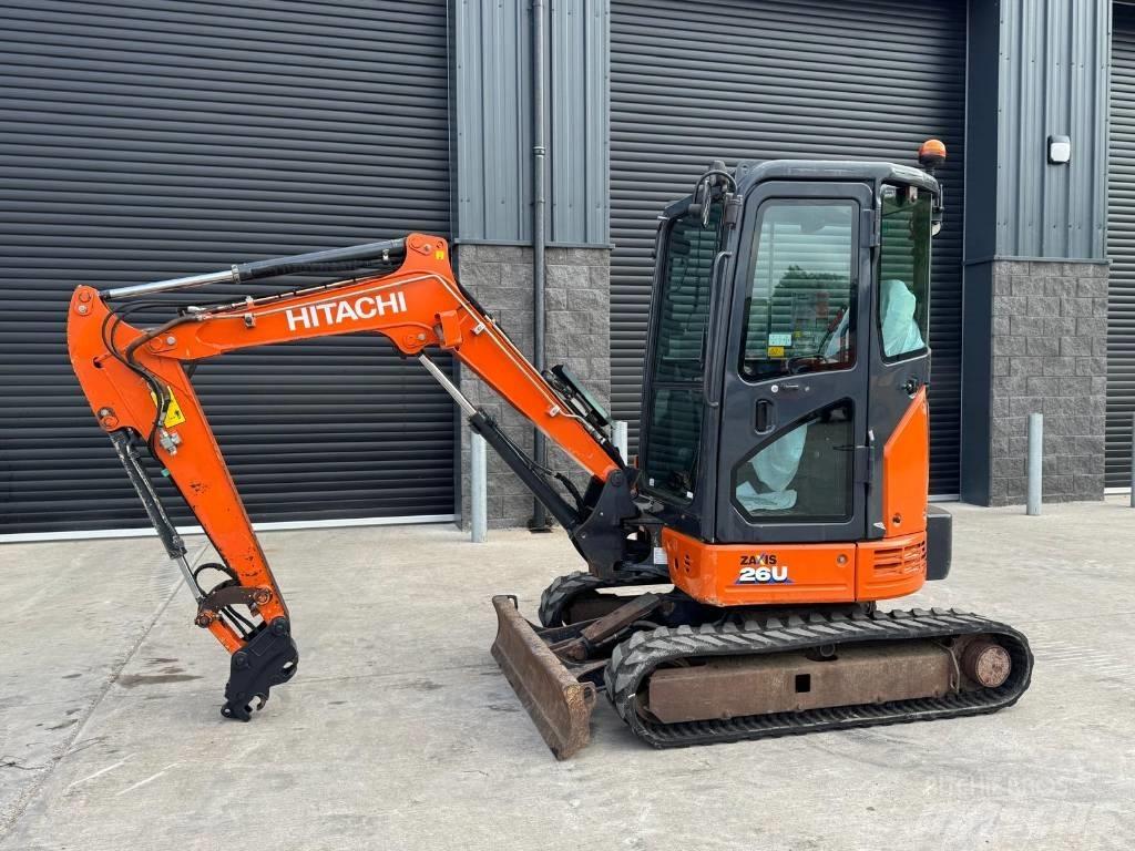 Hitachi ZX 26 U-6 cr Mini excavators < 7t