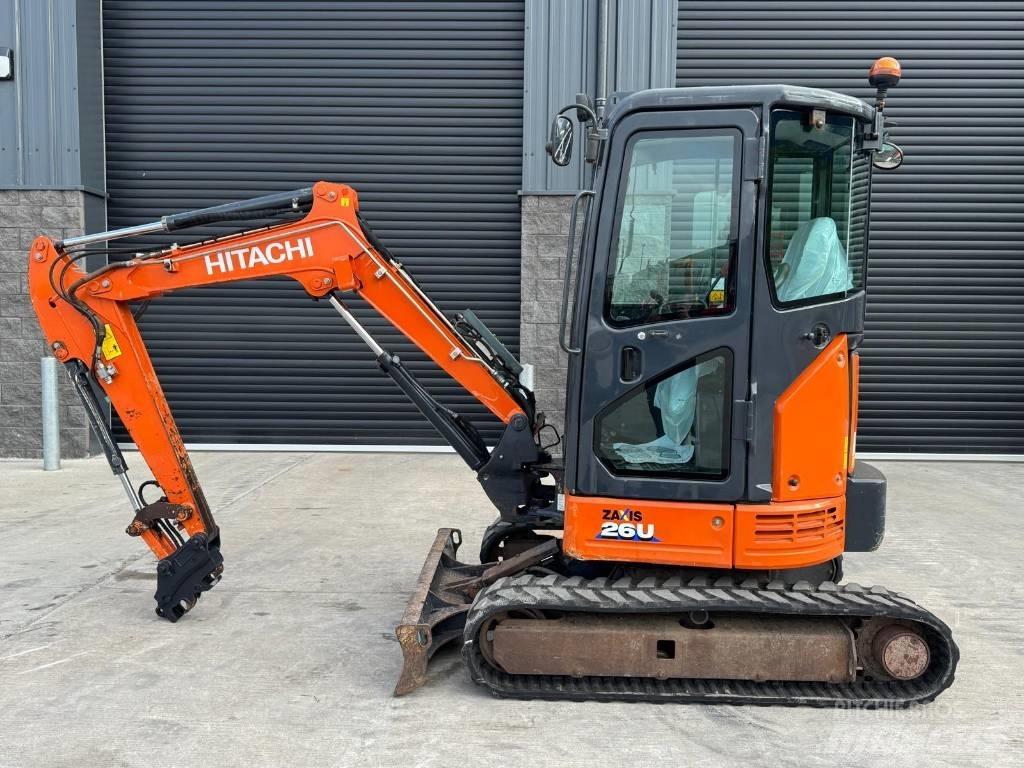 Hitachi ZX 26 U-6 cr Mini excavators < 7t
