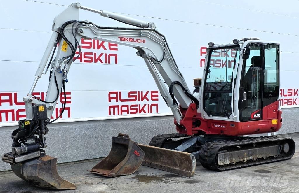 Takeuchi TB 260 Mini excavators < 7t