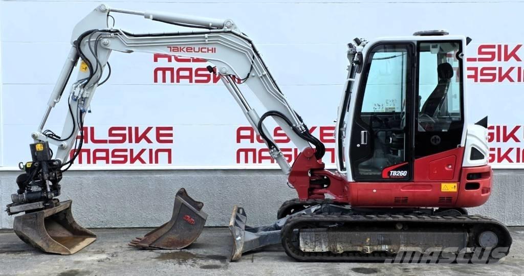 Takeuchi TB 260 Mini excavators < 7t