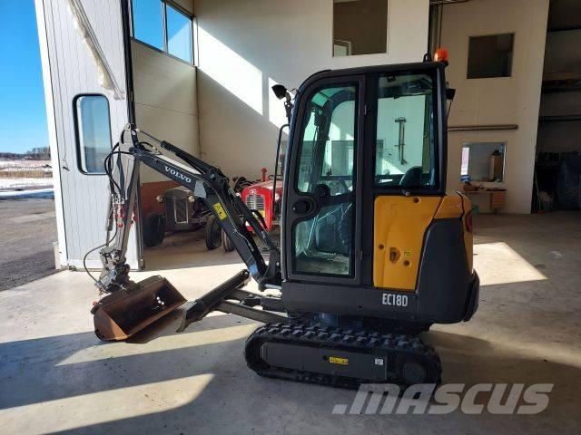 Volvo EC 18 Mini excavators < 7t