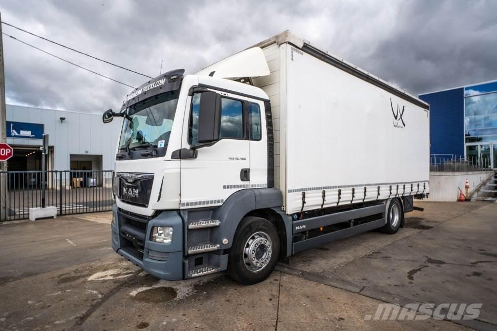MAN TGS 18.400 BL Tautliner/curtainside trucks