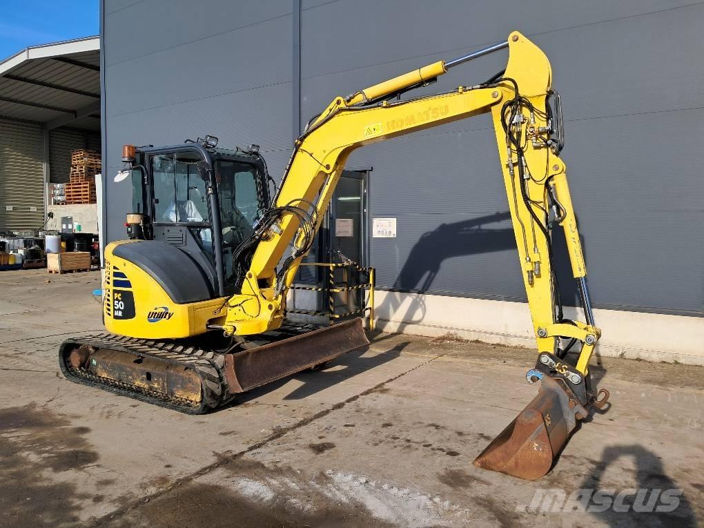 Komatsu PC50MR-2 Mini excavators < 7t