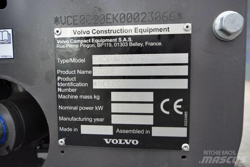 Volvo EC 20 E Mini excavators < 7t