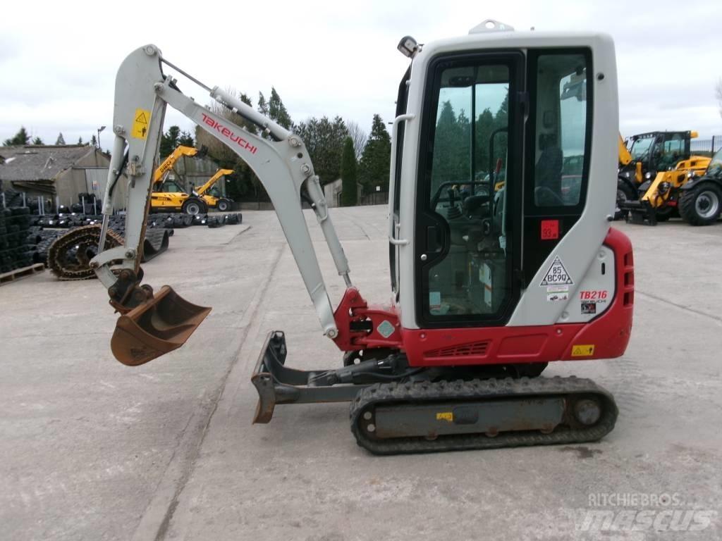 Takeuchi TB 216 Mini excavators < 7t