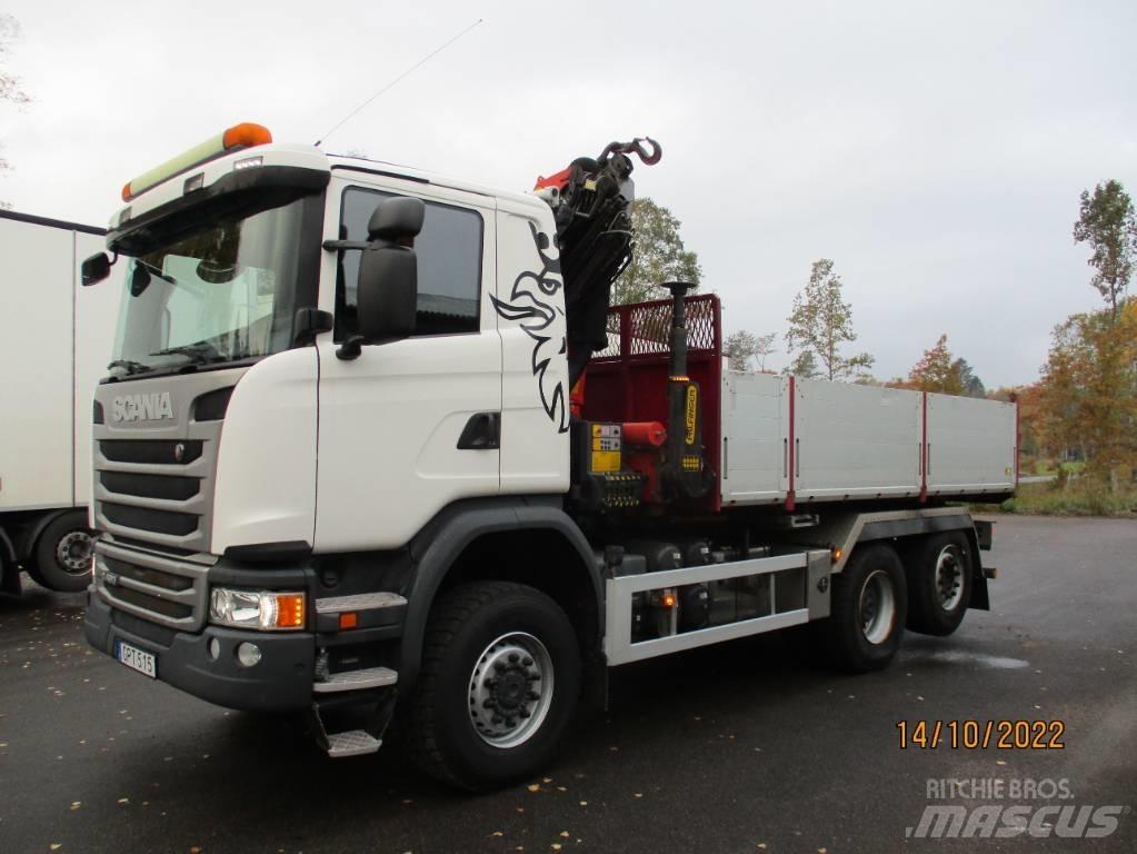 Scania G490cb6x4*4 Crane trucks