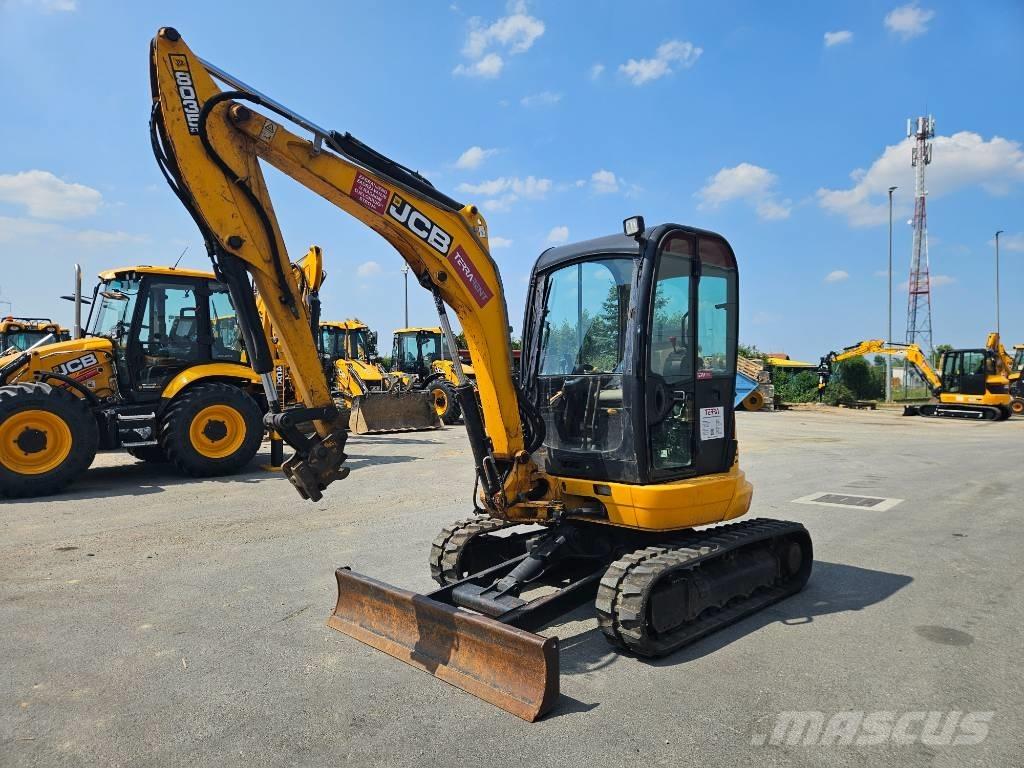 JCB 8035 ZTS + QH Mini excavators < 7t