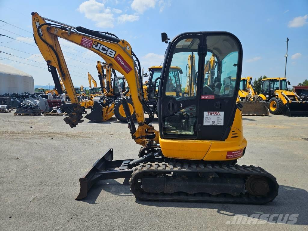 JCB 8035 ZTS + QH Mini excavators < 7t