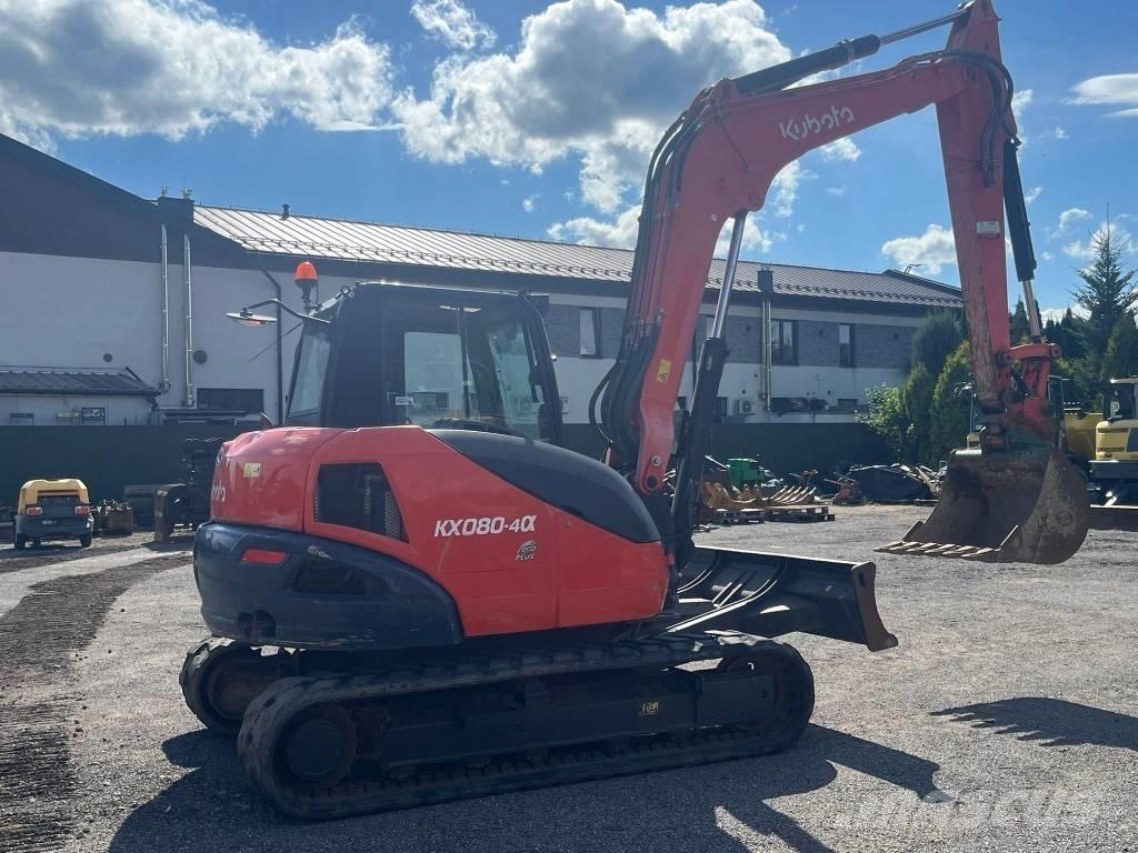 Kubota KX080 Midi excavators  7t - 12t