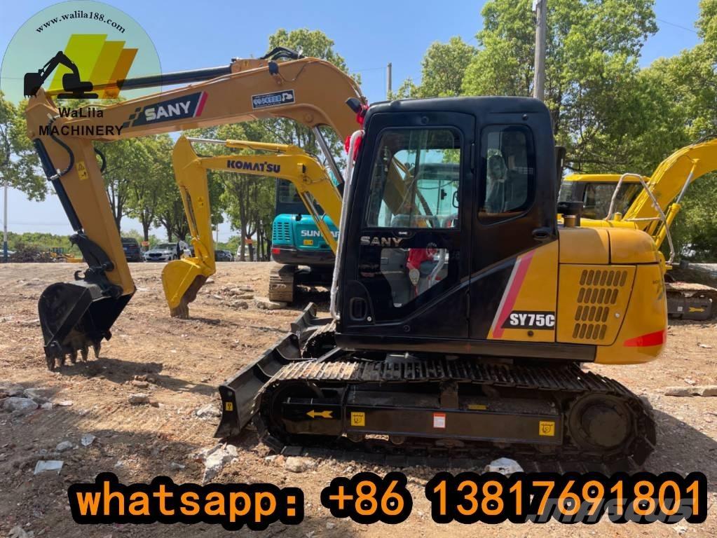 Sany SY 75 Crawler excavators