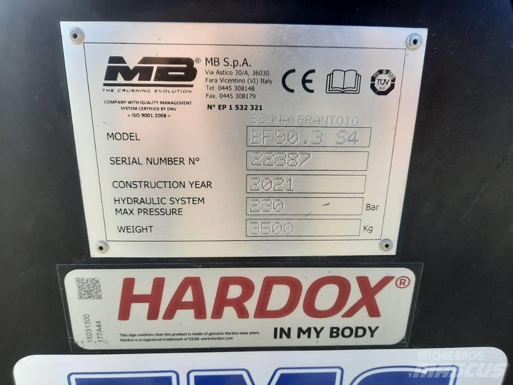 MB Crusher BF 90.3 Crushing buckets