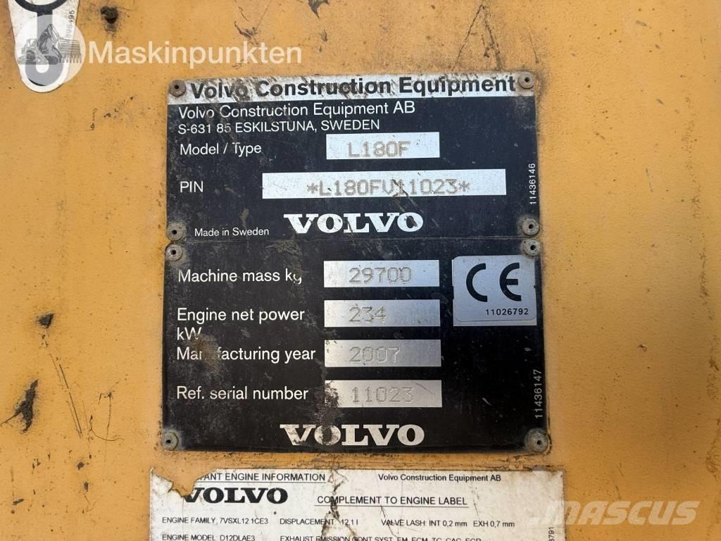 Volvo L 180 F Wheel loaders