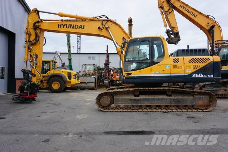Hyundai R260LC-9A Crawler excavators