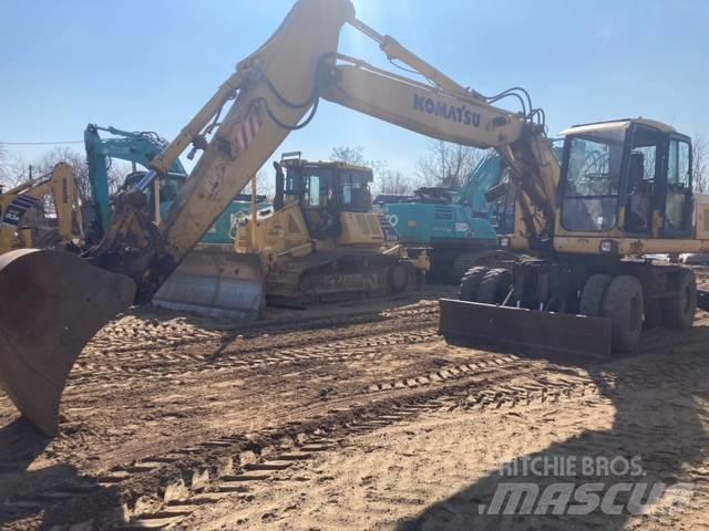 Komatsu PW 180-7K Wheeled excavators